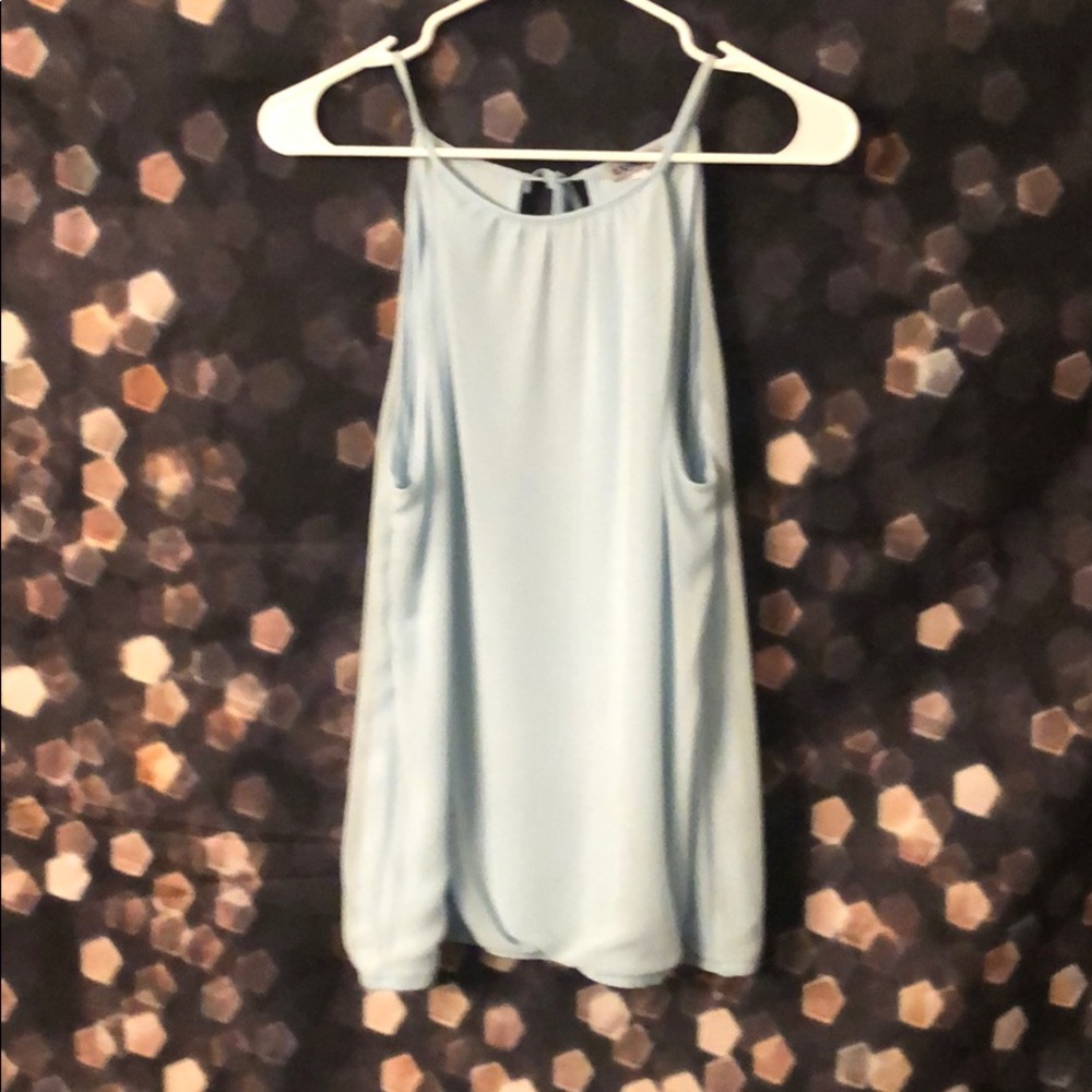 Express baby blue blouse